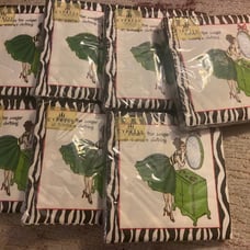 Cypress Home Cocktail Napkins beware of cougar and zebra clothing