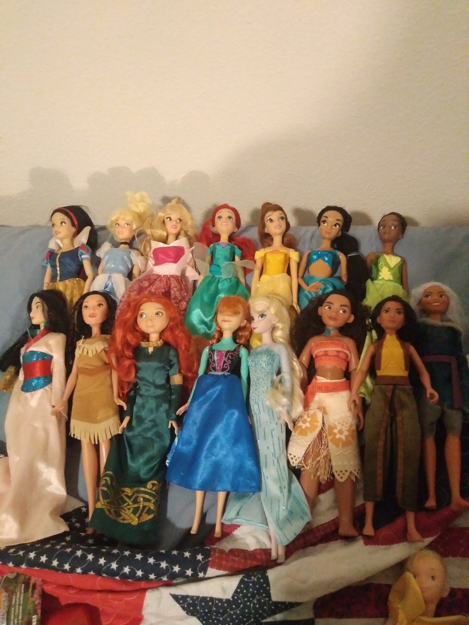 Disney doll disneyland store complete collection
