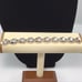 Sterling Silver Puffy Designer Link Bracelet 30gms Size 7.25” New