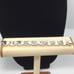 Sterling Silver Puffy Designer Link Bracelet 30gms Size 7.25” New