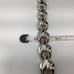 Sterling Silver Puffy Designer Link Bracelet 30gms Size 7.25” New