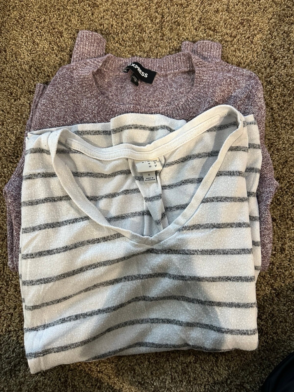 Sweaters- size small