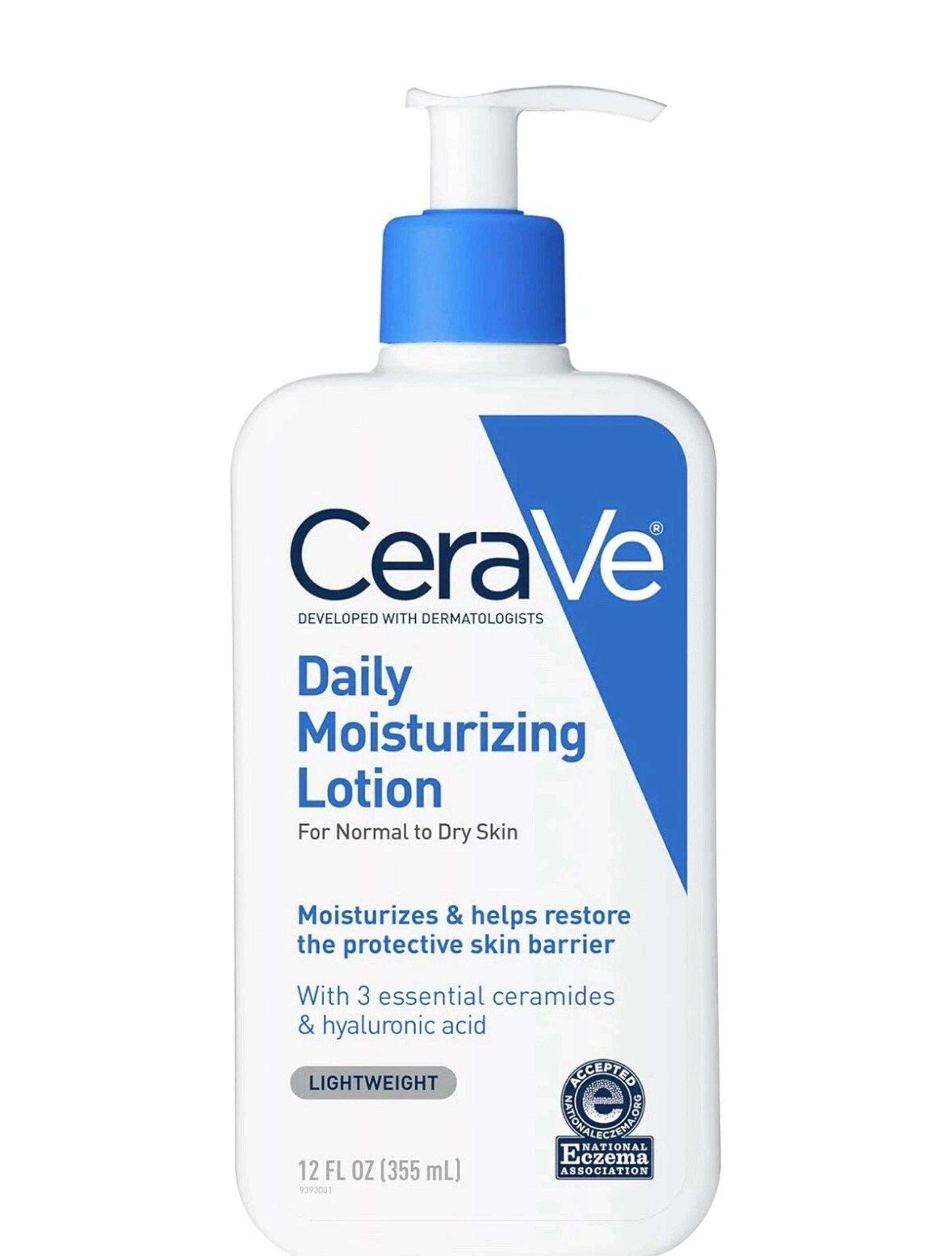 Cerave Daily Moisturizing Lotion - For Normal To Dry Skin - 12 Fl Oz NEW