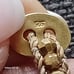 DESIGÑER CHAN LUU - STERLING SILVER GOLD CRYSTALS WRAP AROUND BRACELET