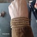 DESIGÑER CHAN LUU - STERLING SILVER GOLD CRYSTALS WRAP AROUND BRACELET