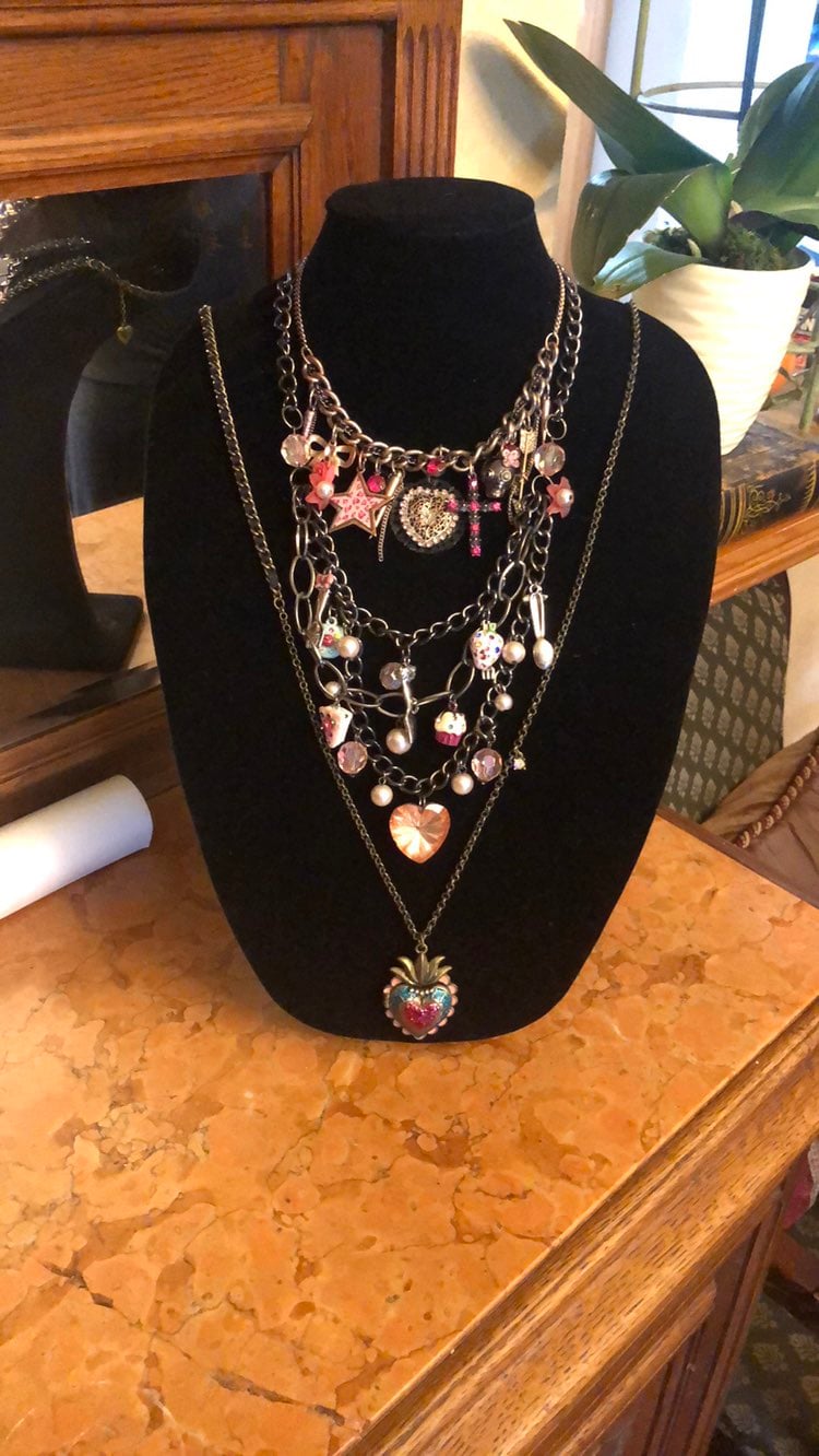 Betsey Johnson Layered Necklaces | Mercari Betsey Johnson Layered Necklaces | Mercari