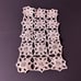 Vintage set of 5 Antique Hand Made Crochet Lace doilies