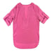 BCBGMAXAZRIA Emmalise Berry Blush Roll Tab Sleeve Silk Blouse