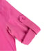BCBGMAXAZRIA Emmalise Berry Blush Roll Tab Sleeve Silk Blouse