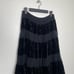 Apostraphe Womens Skirt Petite S Black Midi Grunge Y2K Streetwear Velvet Lace