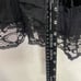 Apostraphe Womens Skirt Petite S Black Midi Grunge Y2K Streetwear Velvet Lace