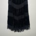 Apostraphe Womens Skirt Petite S Black Midi Grunge Y2K Streetwear Velvet Lace