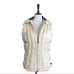 Woolrich Cream Lined Puffer Vest Quilted Outdoor Lined Women's Size Small S