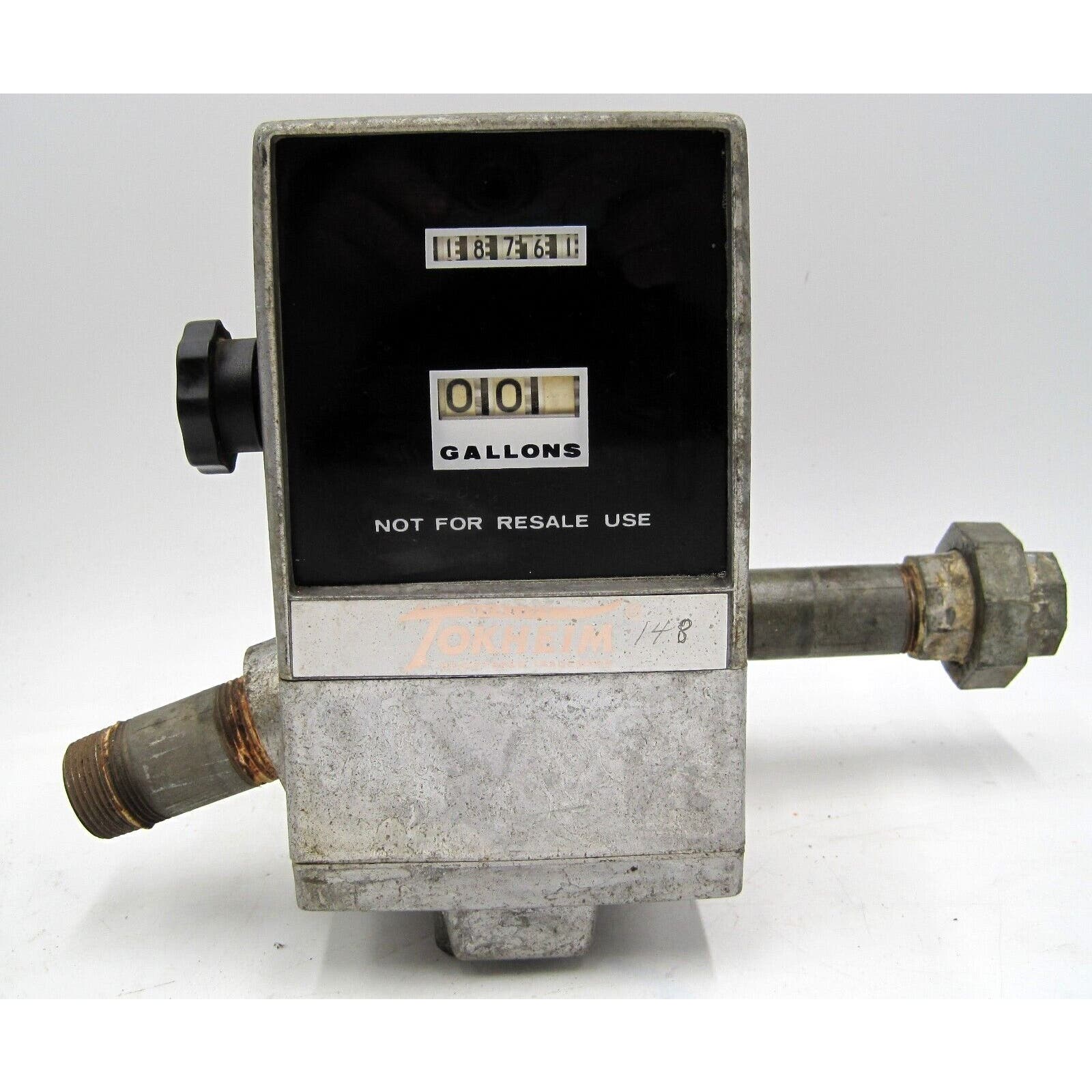 Rare Vintage Tokheim Gas Pump Meter Counter 897