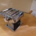Vintage Ampia 110 Stainless Steel Chrome Pasta Maker Machine