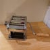 Vintage Ampia 110 Stainless Steel Chrome Pasta Maker Machine