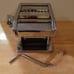 Vintage Ampia 110 Stainless Steel Chrome Pasta Maker Machine