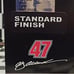 2016 AJ Almendinger #47 Bush's Chilli Beans Chevrolet SS Autographed 1/24