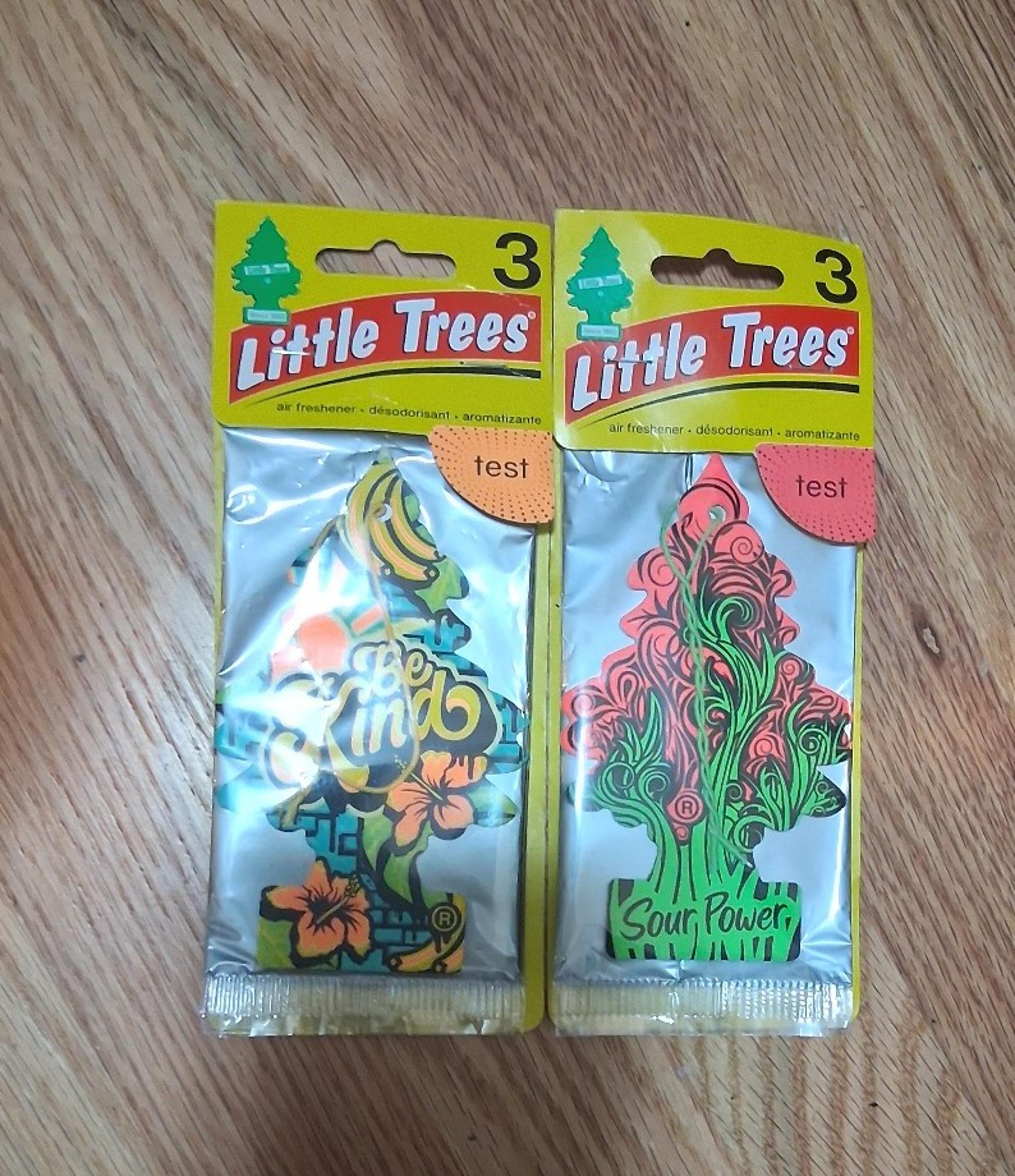 Little Trees Air Fresheners *NEW SOUR * & “Be Kind”