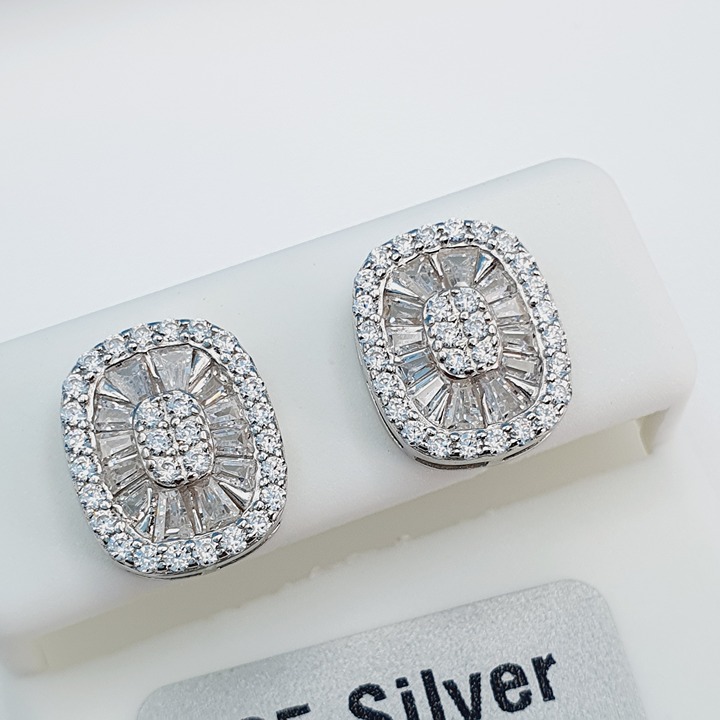 925 Sterling Silver Cubic Zirconia Earrings, U19254836