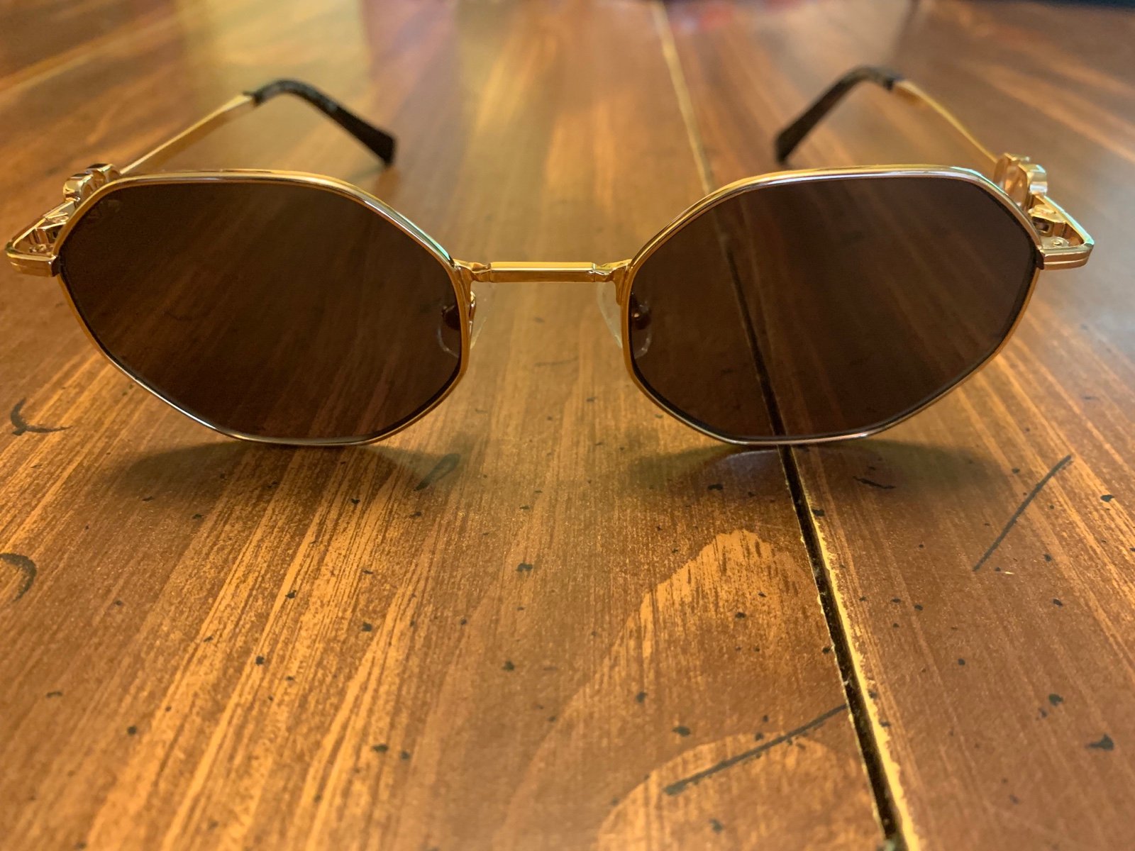 Valentino Hexagon Sunglasses