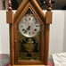 vintage wall clock is a 31-day pendulum clock made in Korea. It features retro d