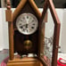 vintage wall clock is a 31-day pendulum clock made in Korea. It features retro d