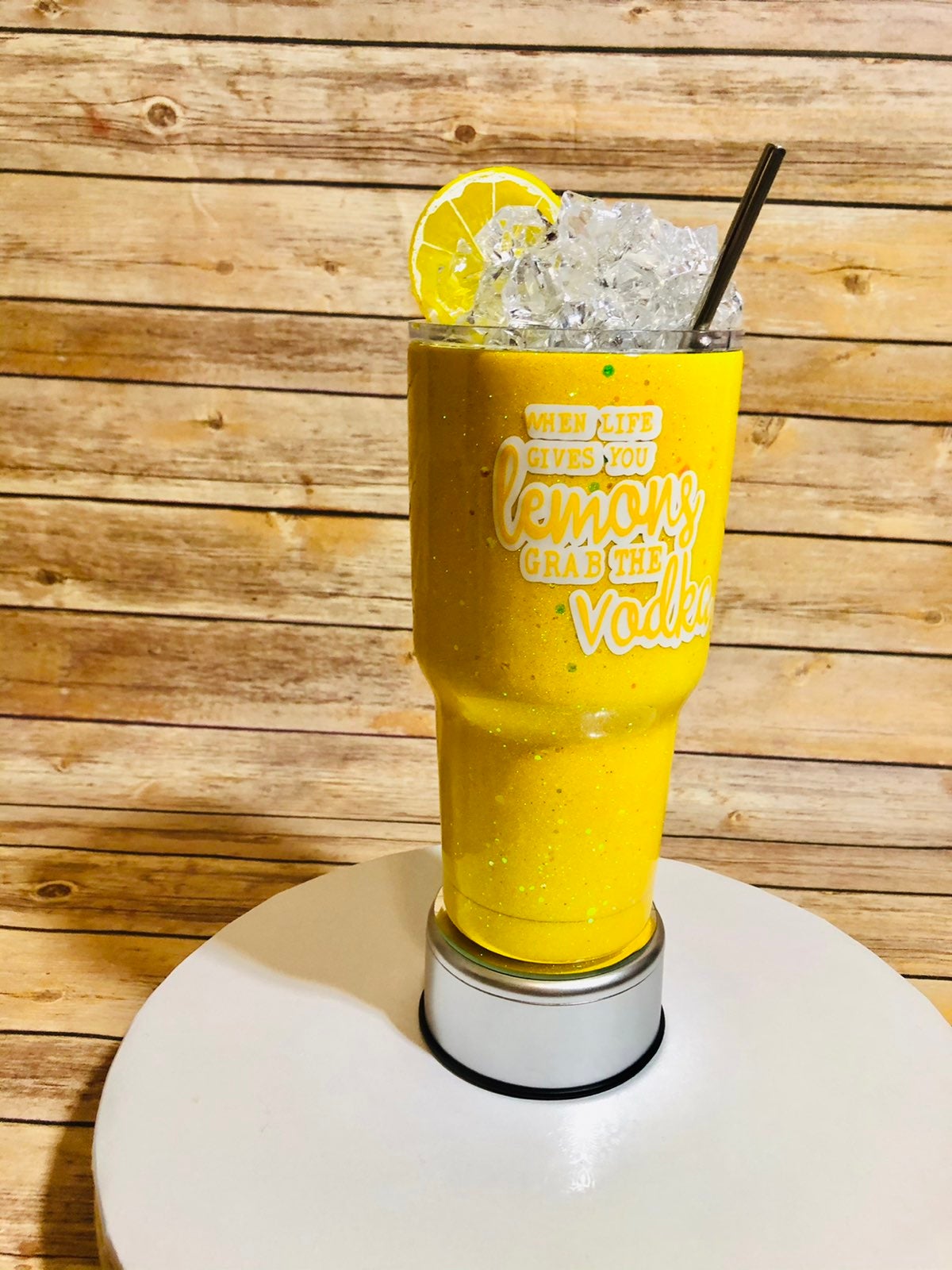 Yellow Lemonade Tumbler