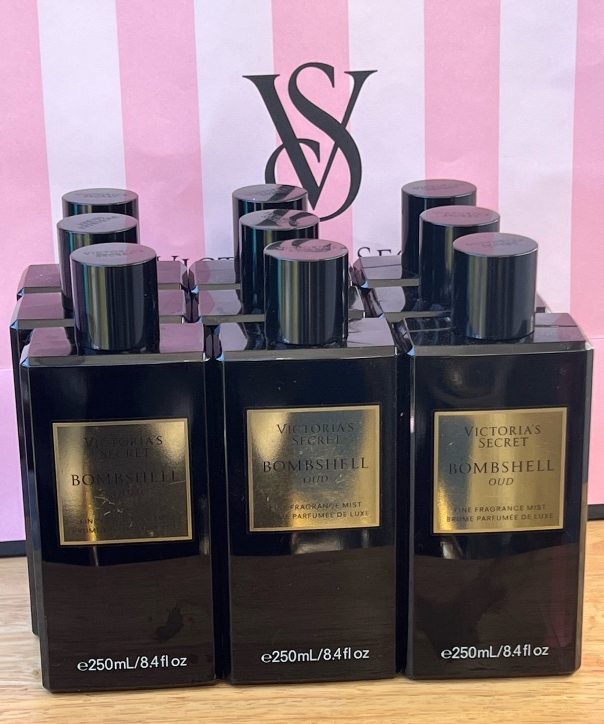 LOT OF 3 VICTORIA’S SECRET BOMBSHELLS OUD Fine Fragrance Mist - DISCONTINUED