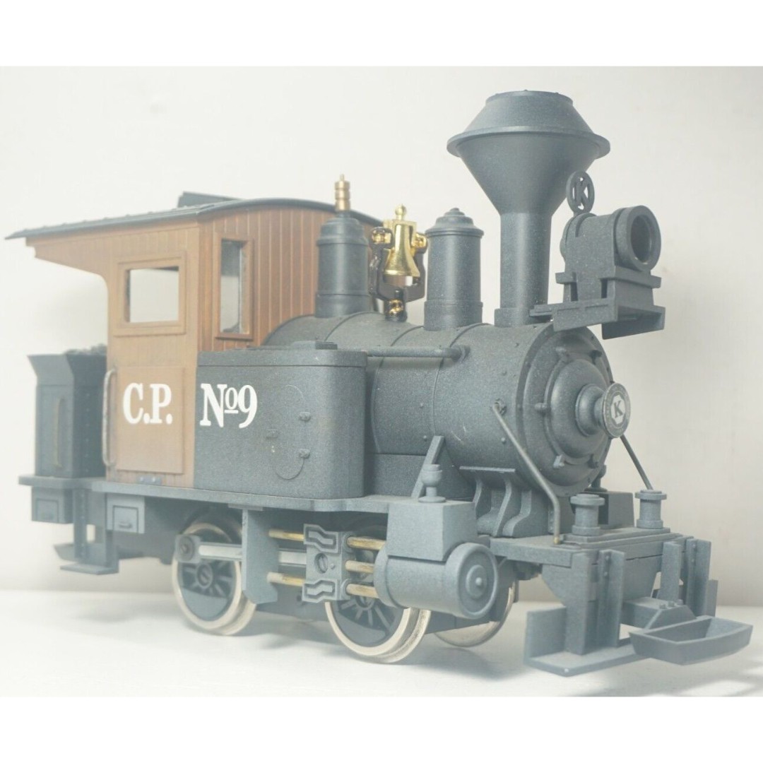 RARE Kalamazoo G Scale/Gauge 1 C.P. #9 Steam Locomotive 0-4-0 Tank Engine