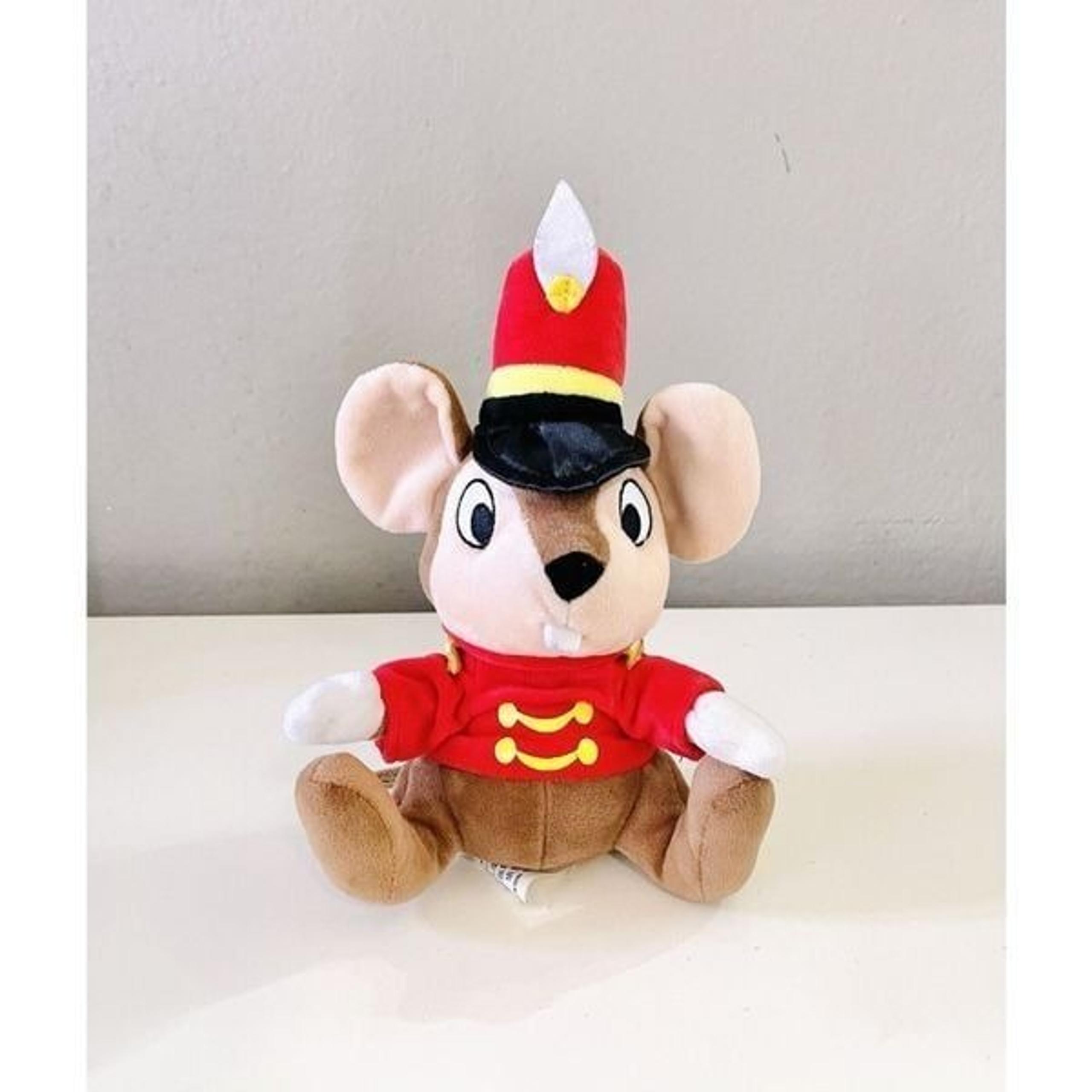 Timothy Q Mouse Dumbo Plush Stuffed Animal Walt Disney Parks Disneyland 9"