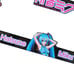 New Universal 2PCS Anime Hatsune Miku ABS Plastic Black License Plate Frame