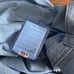 ACNE STUDIOS Bla Konst Light Denim Jean Pleated Belted Skirt Size 36
