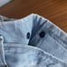 ACNE STUDIOS Bla Konst Light Denim Jean Pleated Belted Skirt Size 36