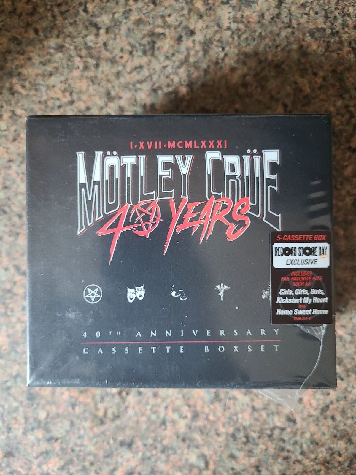 Motley crue rsd limited edition cassette
