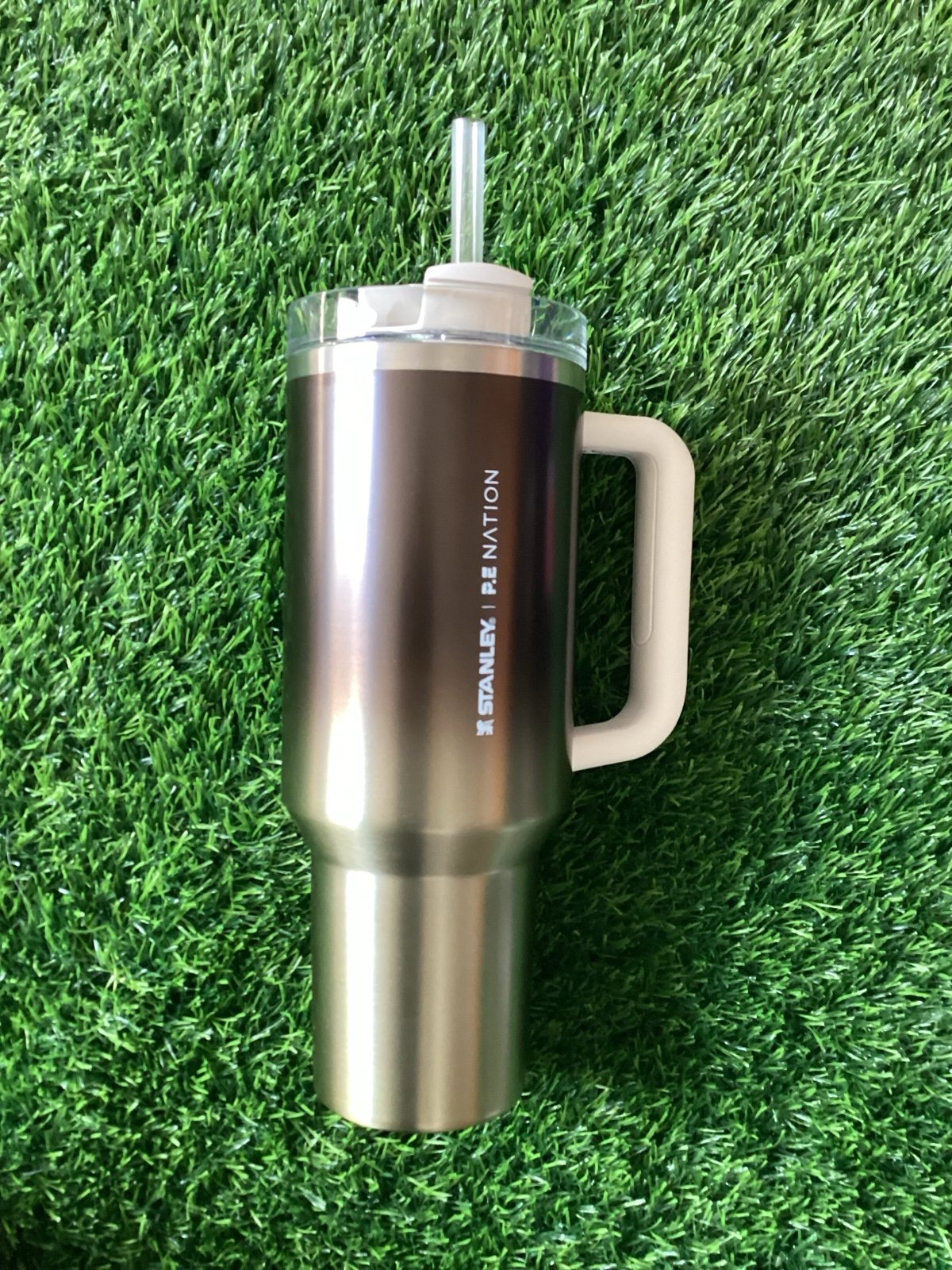 Stanley X P.E. Nation Quencher H2.0 Flowstate Tumbler 40oz Brand New Limited
