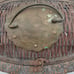 Vintage Rattan Basket w Metal Handle & Lid Latch & Velvet Lining