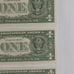 Sequential Numbers Dollar Bills