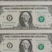 Sequential Numbers Dollar Bills