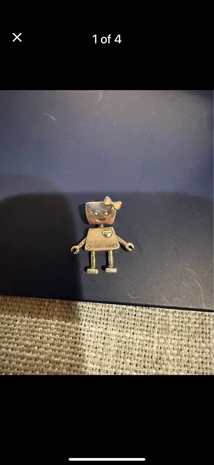 Pandora Bella Bot charm