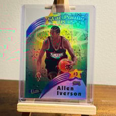 Allen Iverson Fleer Ultra Star Power Plus SSP