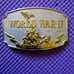 2 VINTAGE COLLECTIBLE MILITARY BELT BUCKLES EXCELLENT QUALITY CONDITION N/P
