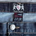 Vintage Y2K Lions Crest Embroidered Straight Fit Streetwear Denim Jeans
