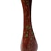 Vtg Art Deco Pull Neck Ceramic Vase Glaze On Organic Form Signed W.R.N. 10/88