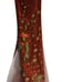 Vtg Art Deco Pull Neck Ceramic Vase Glaze On Organic Form Signed W.R.N. 10/88