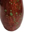 Vtg Art Deco Pull Neck Ceramic Vase Glaze On Organic Form Signed W.R.N. 10/88