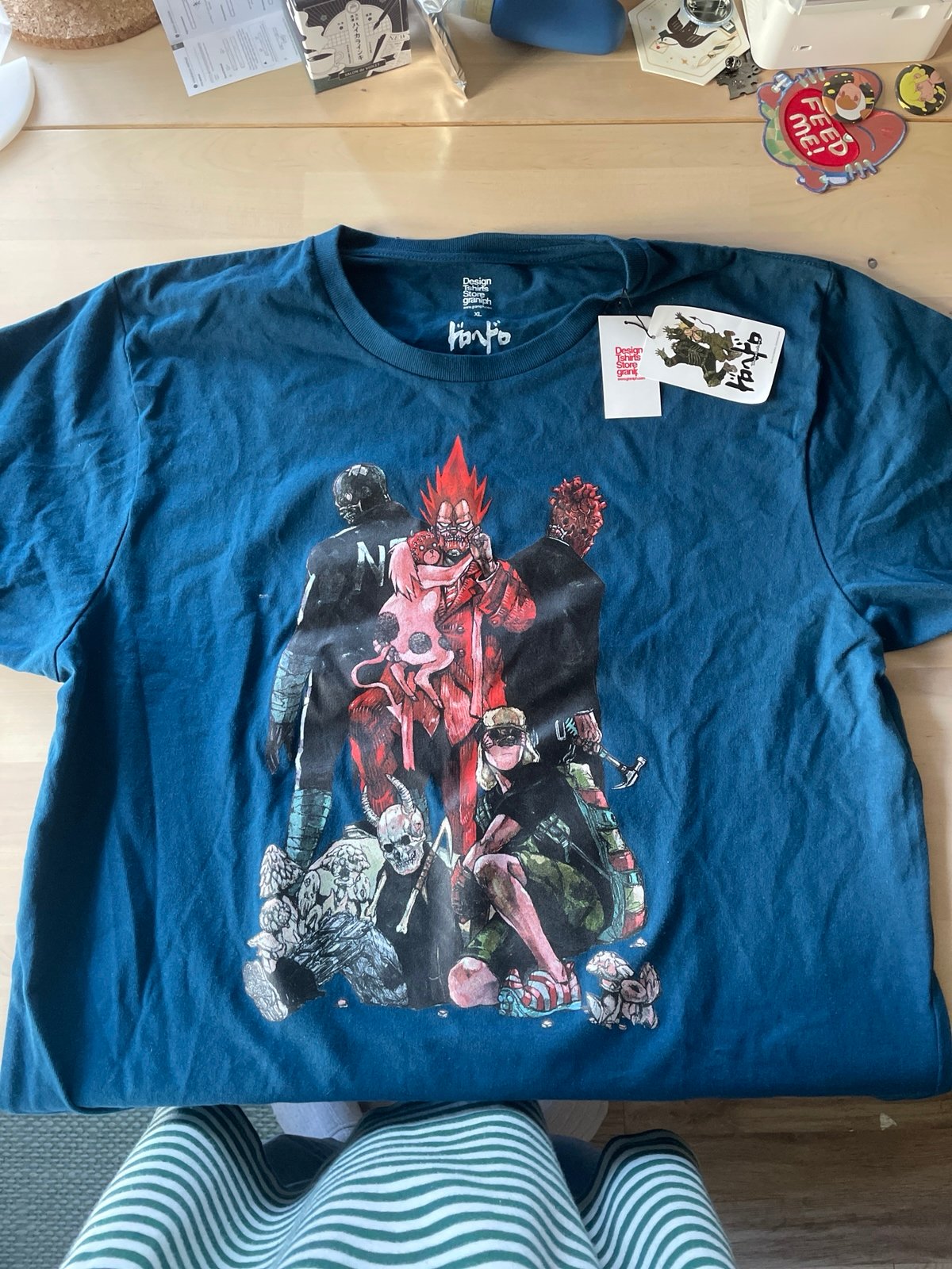 Graniph x Dorohedoro Smoke Family T-shirt XL