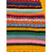 Vintage Handmade Crochet Knit Afghan Throw Blanket Retro Boho Hippie Retro