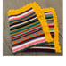 Vintage Handmade Crochet Knit Afghan Throw Blanket Retro Boho Hippie Retro