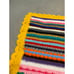 Vintage Handmade Crochet Knit Afghan Throw Blanket Retro Boho Hippie Retro
